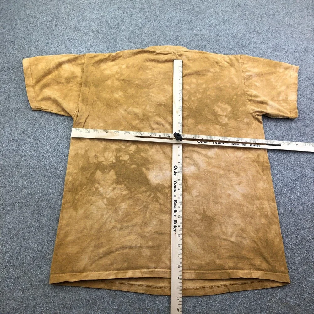 Vintage The Mountain Shirt Mens Large Brown Lion Family Graphic Tee Tie Dye - Picture 7 of 9